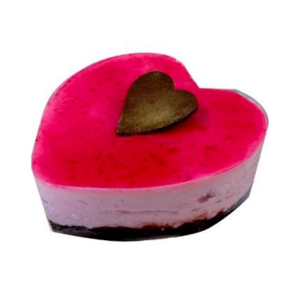 Dufflet Strawberry Mousse Heart Of Gold 6"