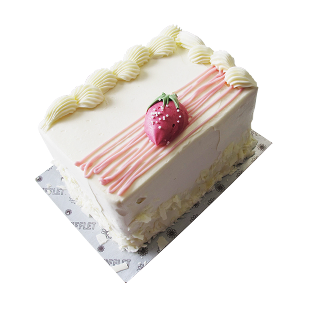 Dufflet Strawberry Vanilla Cakelet 1ea