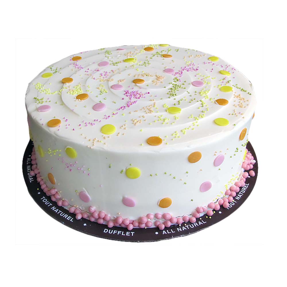 Dufflet The Birthday Cake 6 Inch 1ea