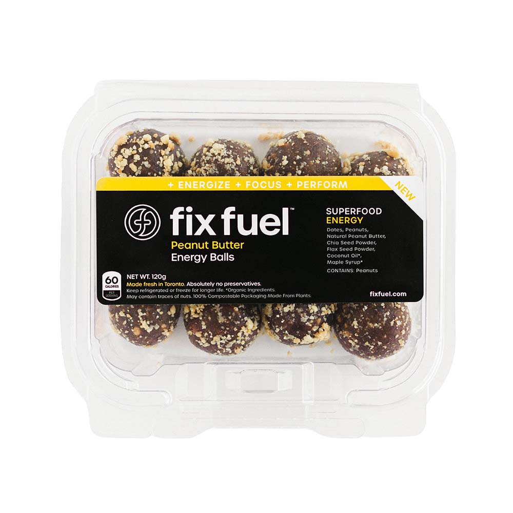 Fix Fuel Peanut Butter Energy Balls 120G