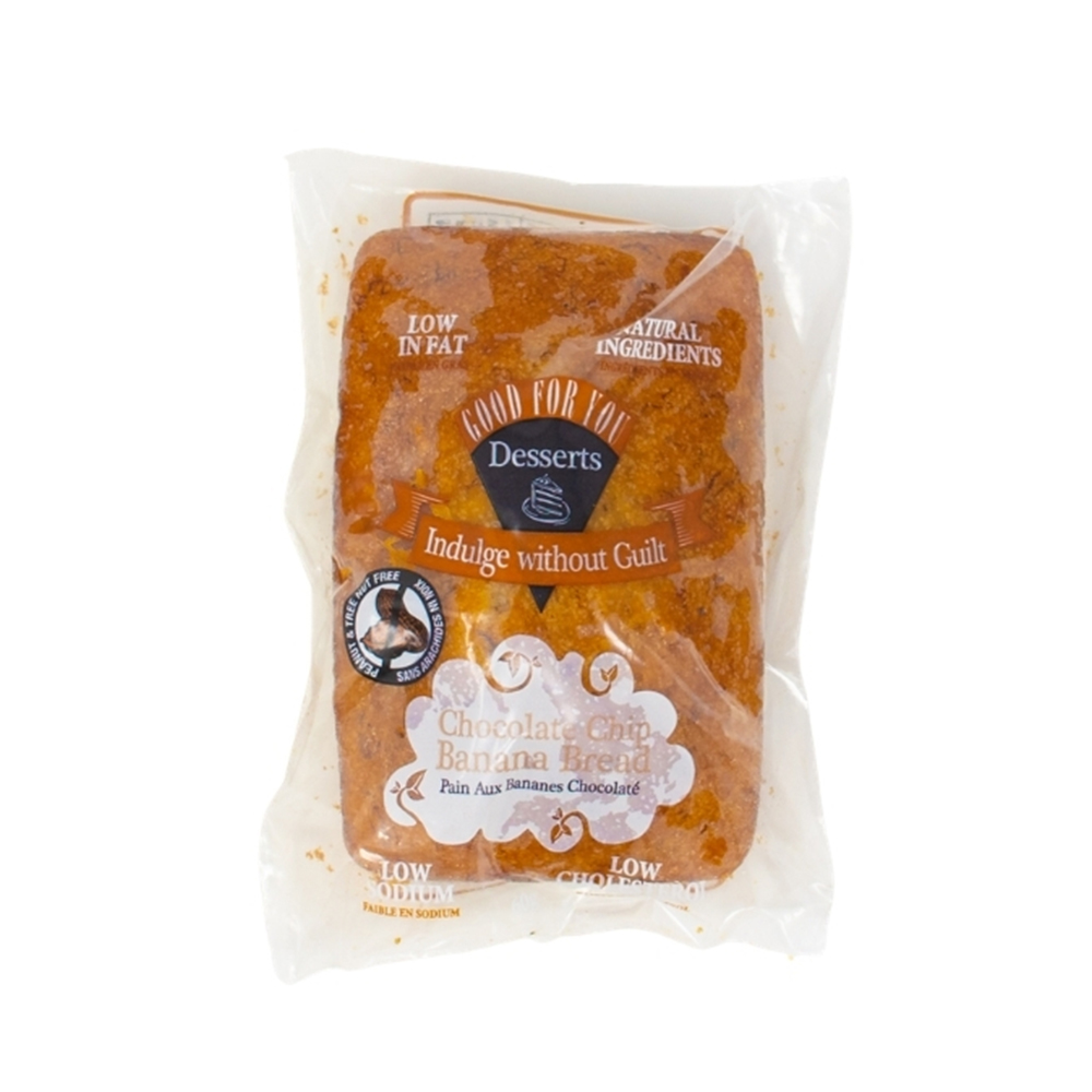 Good For You Mini Chocolate Chip Banana Bread 60G