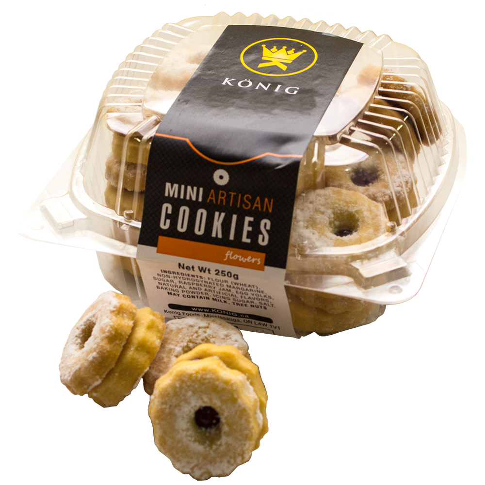 Konig Fruit Cookies Flower 250G