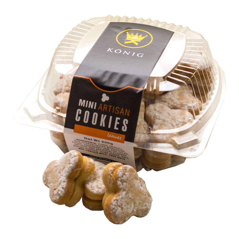 Konig Fruit Cookies Leaves 250G