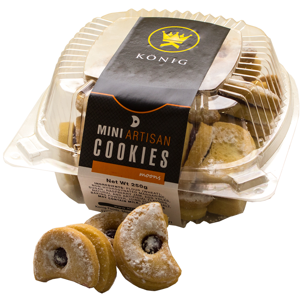 Konig Fruit Cookies Moons 250G