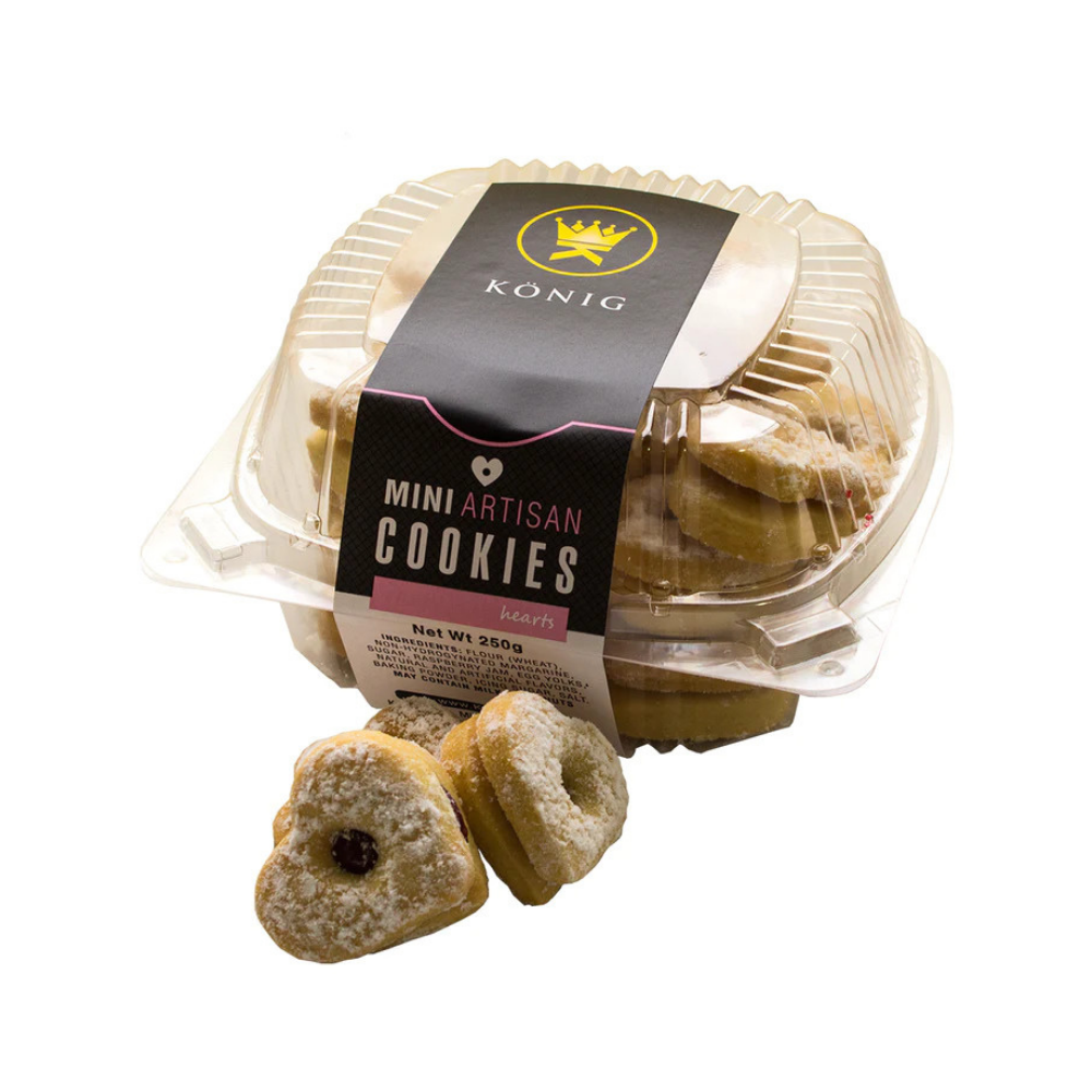 Konig Heart Fruit Cookies 1ea