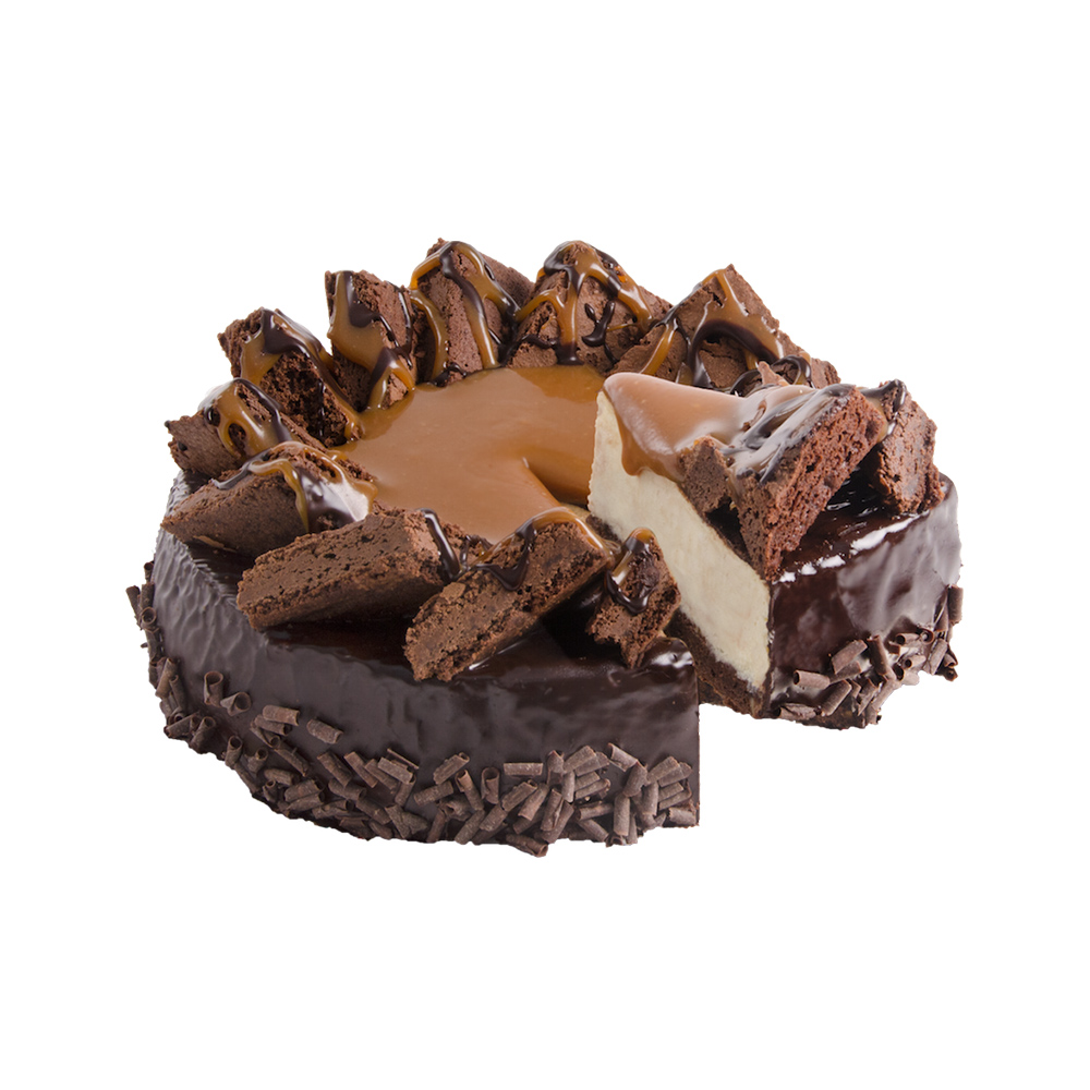 La Rocca Brownie Chocolate Cheesecake 8in