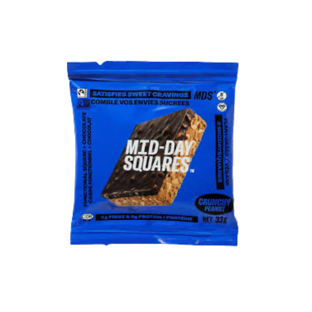 Mid-Day Squares Crunchy Peanut 33G 