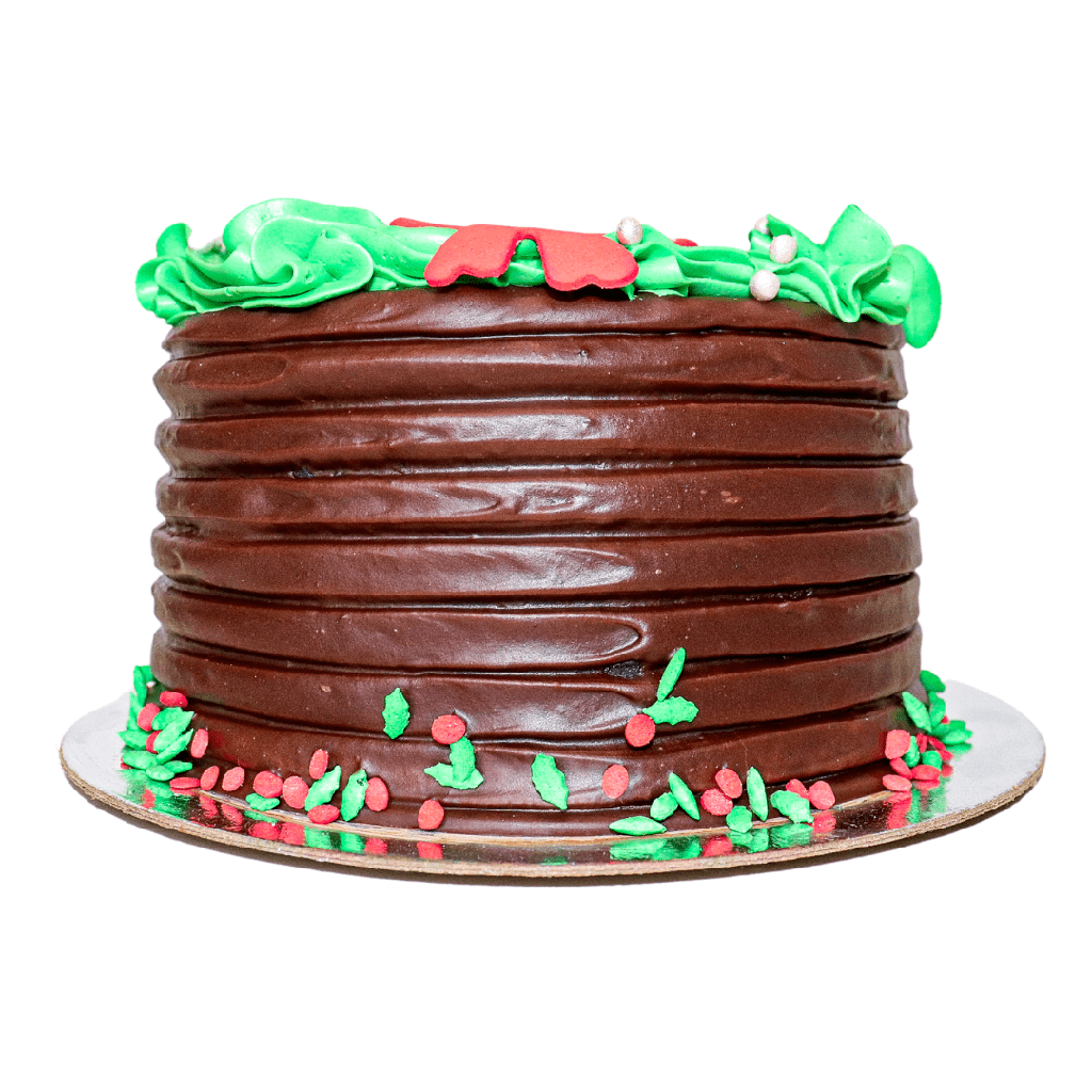 Phipps Chocolate Holiday Celebration Cake Small 1ea