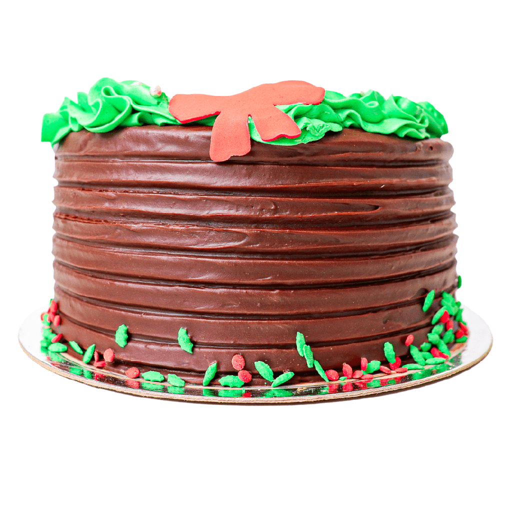Phipps Chocolate Holiday Celebration Cake Medium 1ea