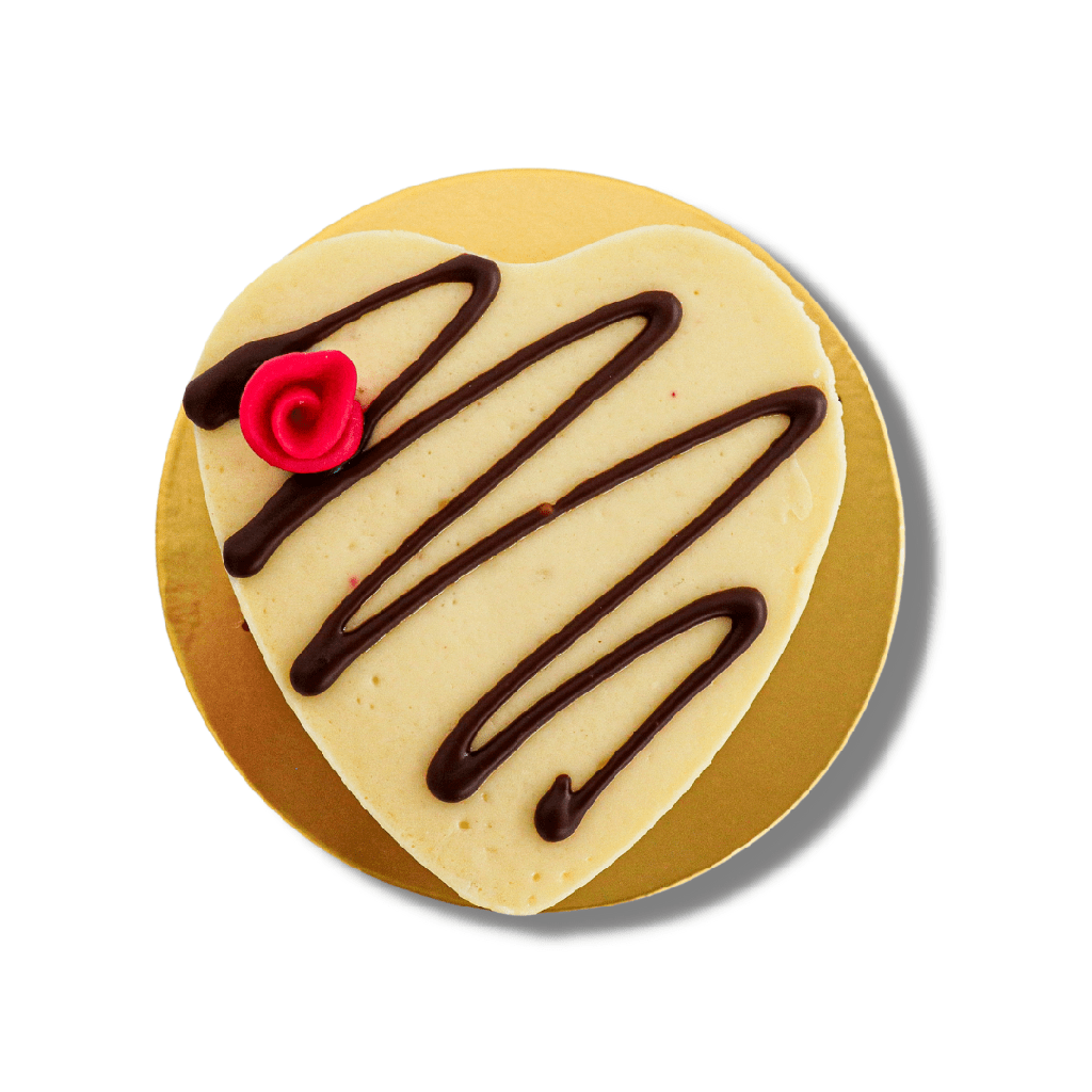 Phipps Red Velvet Heart Cheesecake Mini 4in