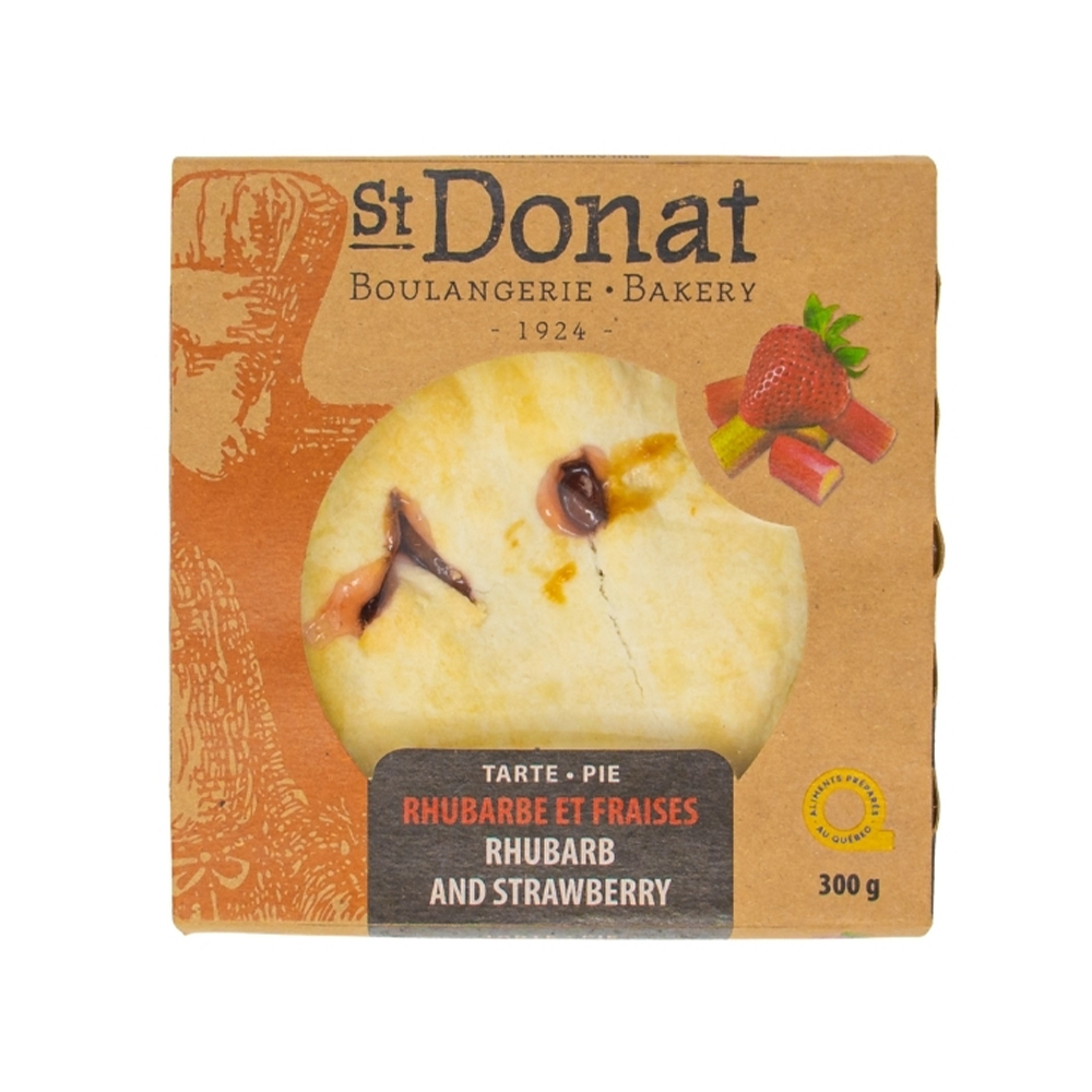 St. Donat Rhubarb Straw Pie 300G