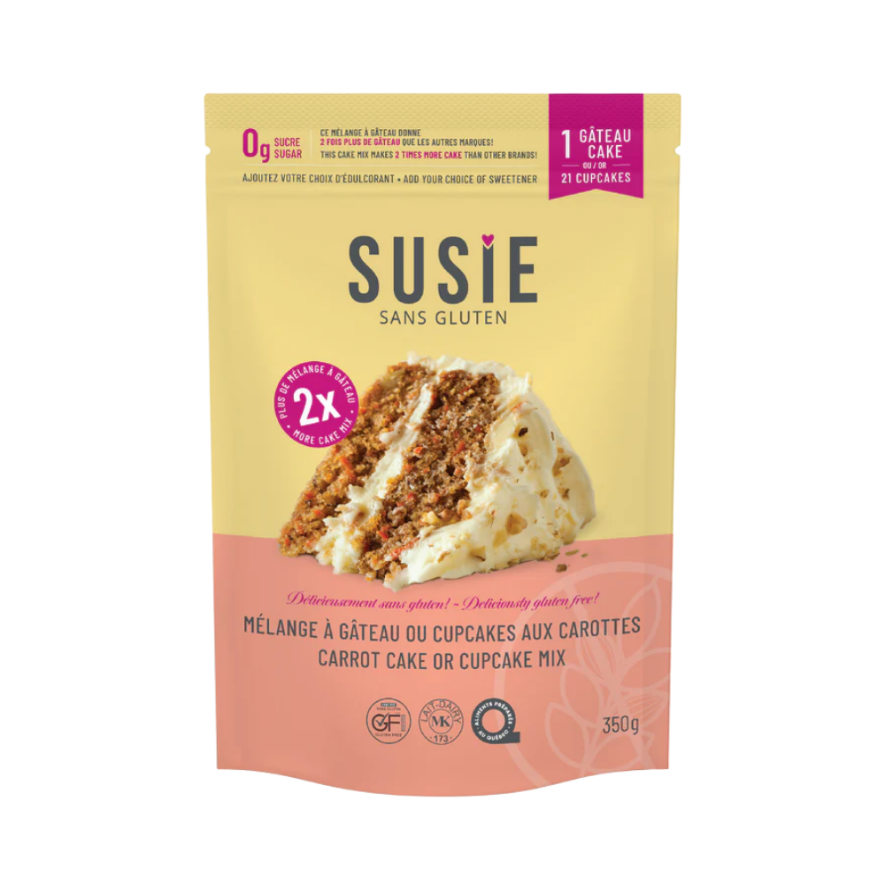 Susie Gluten Free Carrot Gluten Free Cake Mix 350G