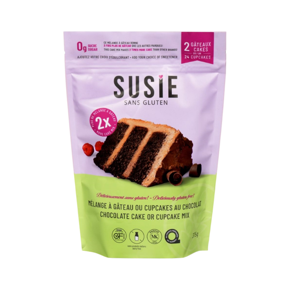 Susie Gluten Free Chocolate Gluten Free Cake Mix 375G