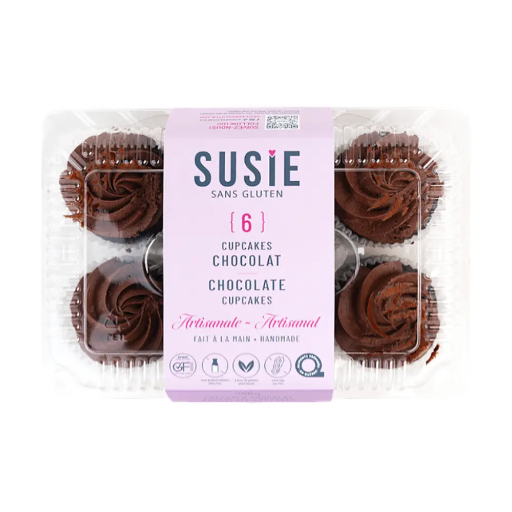 Susie Gluten Free Chocolate Cupcakes 456G