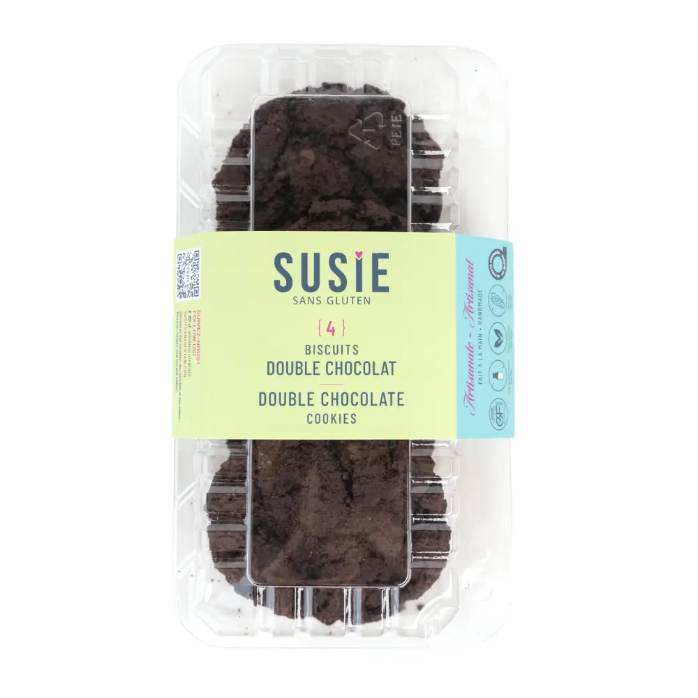 Susie Gluten Free Double Chocolate Cookies 192G