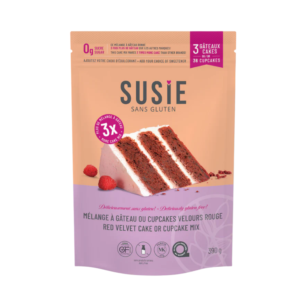 Susie Gluten Free Red Velvet Gluten Free Cake Mix 500G