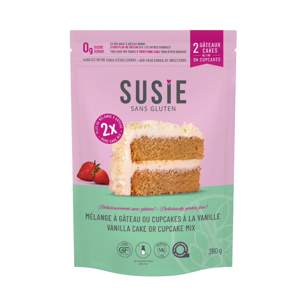 Susie Gluten Free Vanilla Gluten Free Cake Mix 360G