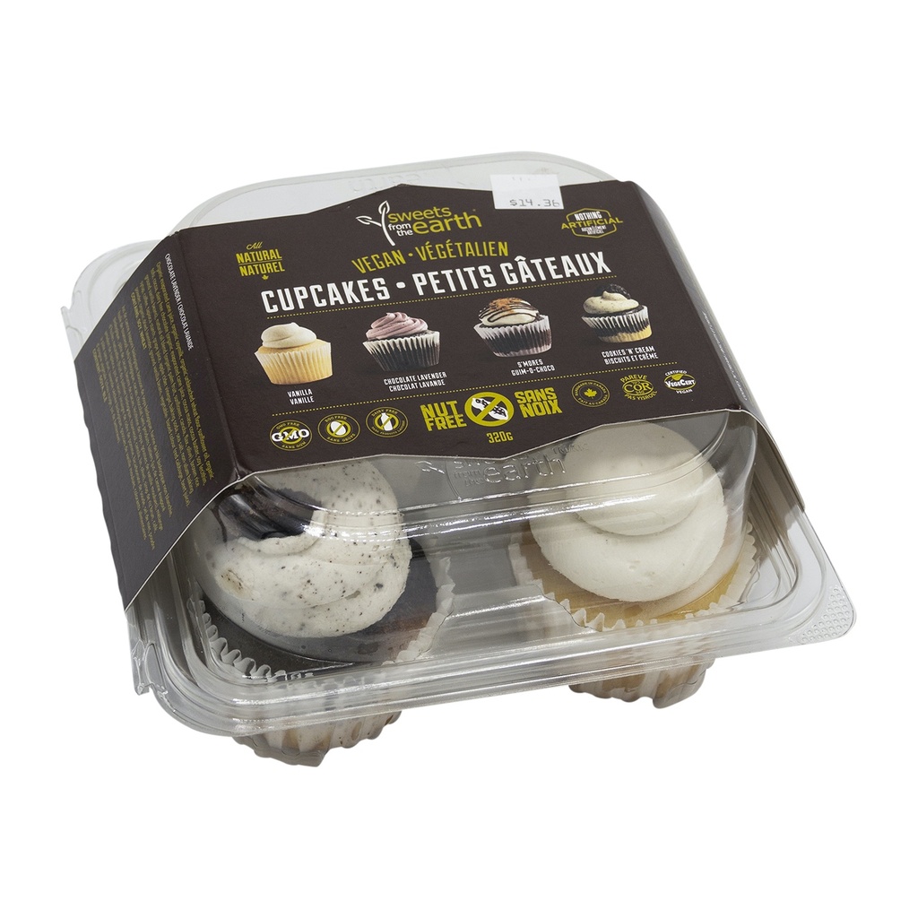 Sweets From The Earth Assorted Cupcakes 320G