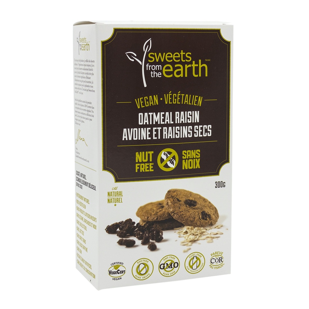 Sweets From The Earth Oatmeal Raisin 300G