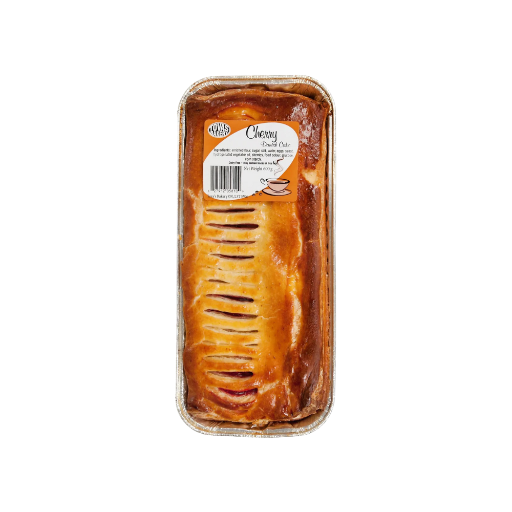 Tova's Bakery Danish Cake Cherry 600G