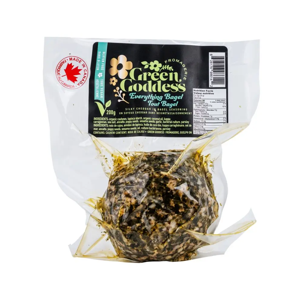 Greengoddess  Vegan Everything But The Bagel Cheese Ball 200G