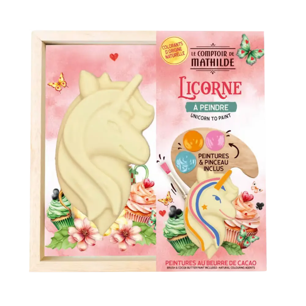 Comptoir Mathilde Paintable Unicorn Chocolate 200G