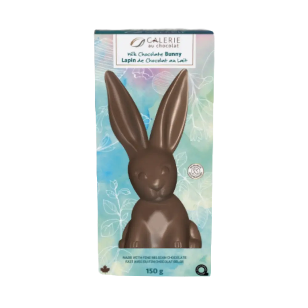 Galerie Au Chocolat Artisan Solid Bunny Milk Chocolate Chocolate 150G
