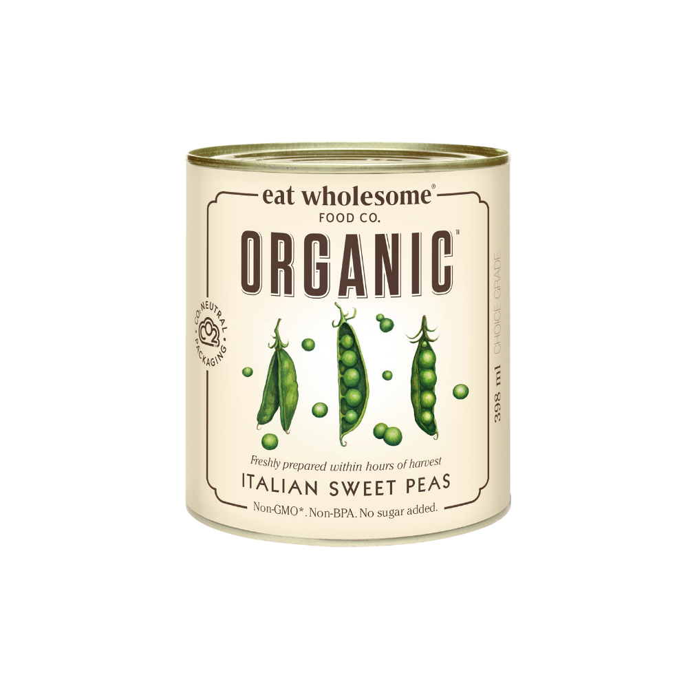 Eat Wholesome  Organic Sweet Peas 398Ml