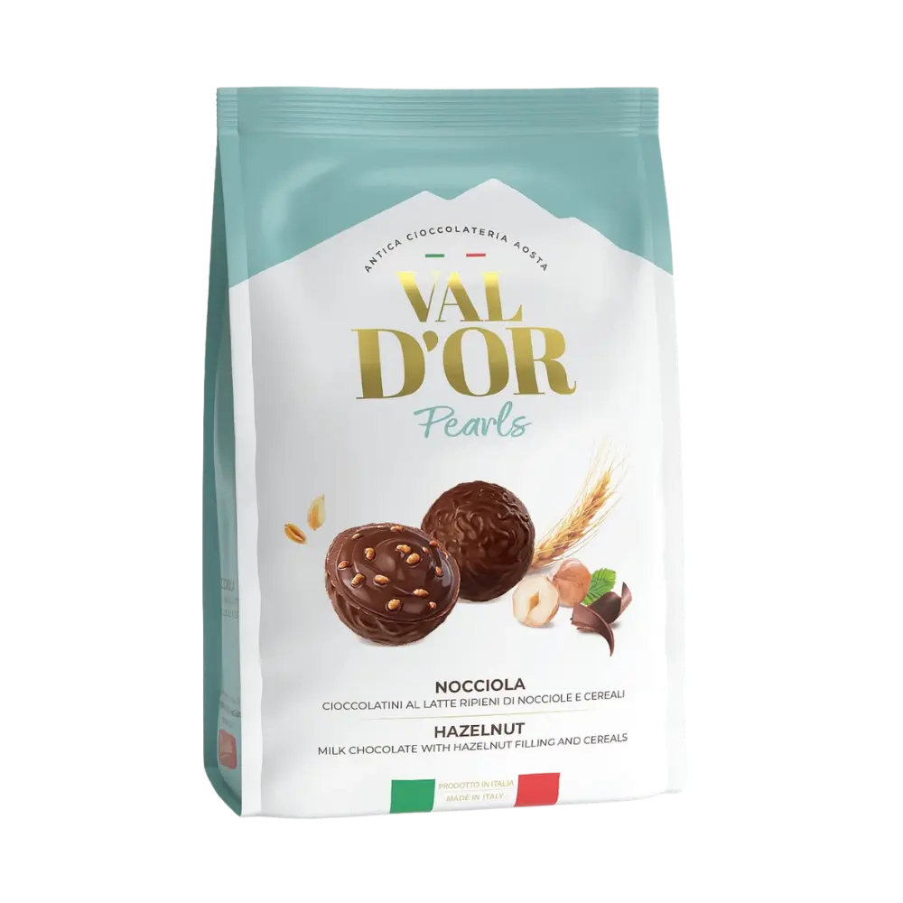 Val D'Or Pearls Hazelnut Milk Chocolate Pralines 250G
