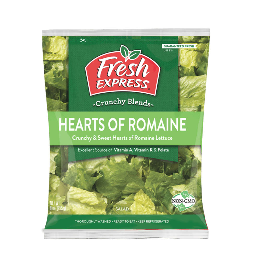 Chopped Hearts Of Romaine 9oz