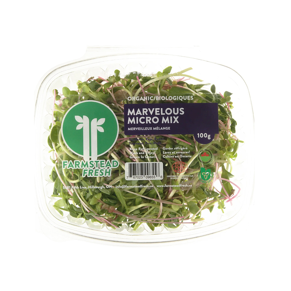 Farmstead Fresh Certified Organic Marvelous Micro Mix 100g