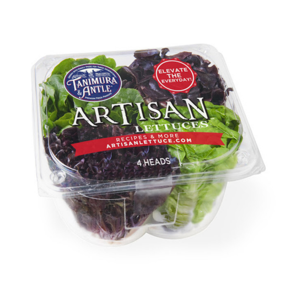 Lettuce Artisan Red And Green 4pk