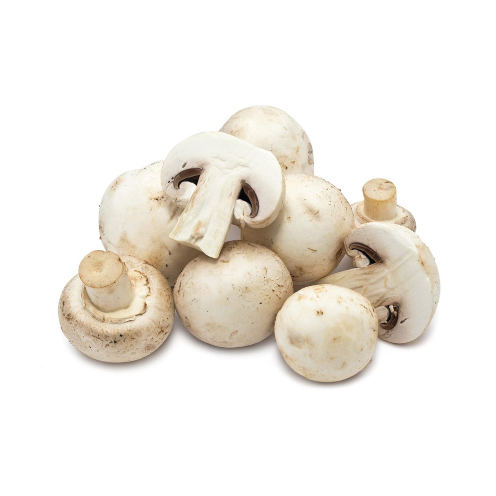 Organic White Mushrooms (8Oz) 227g
