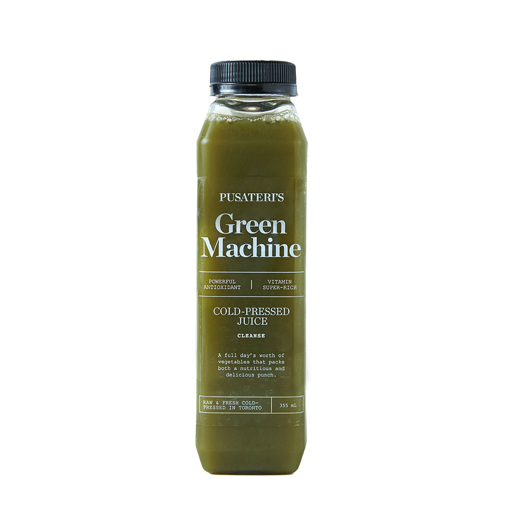 Pusateri'S Green Machine Cold Pressed Juice 355ml