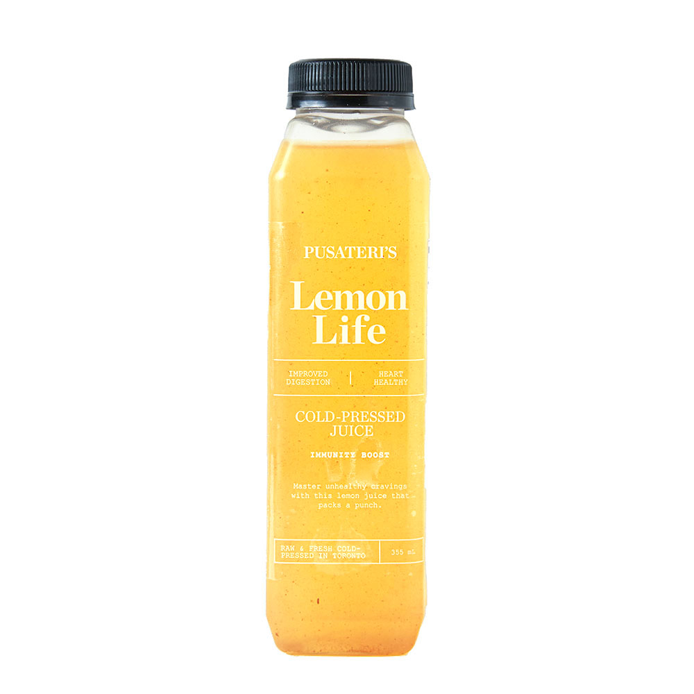 Pusateri'S Lemon Life Cold Pressed Lemon Drink 355ml