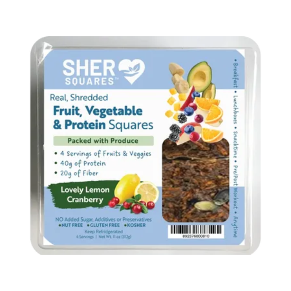 Sher Lovely Lemon Cranberry Squares 312g