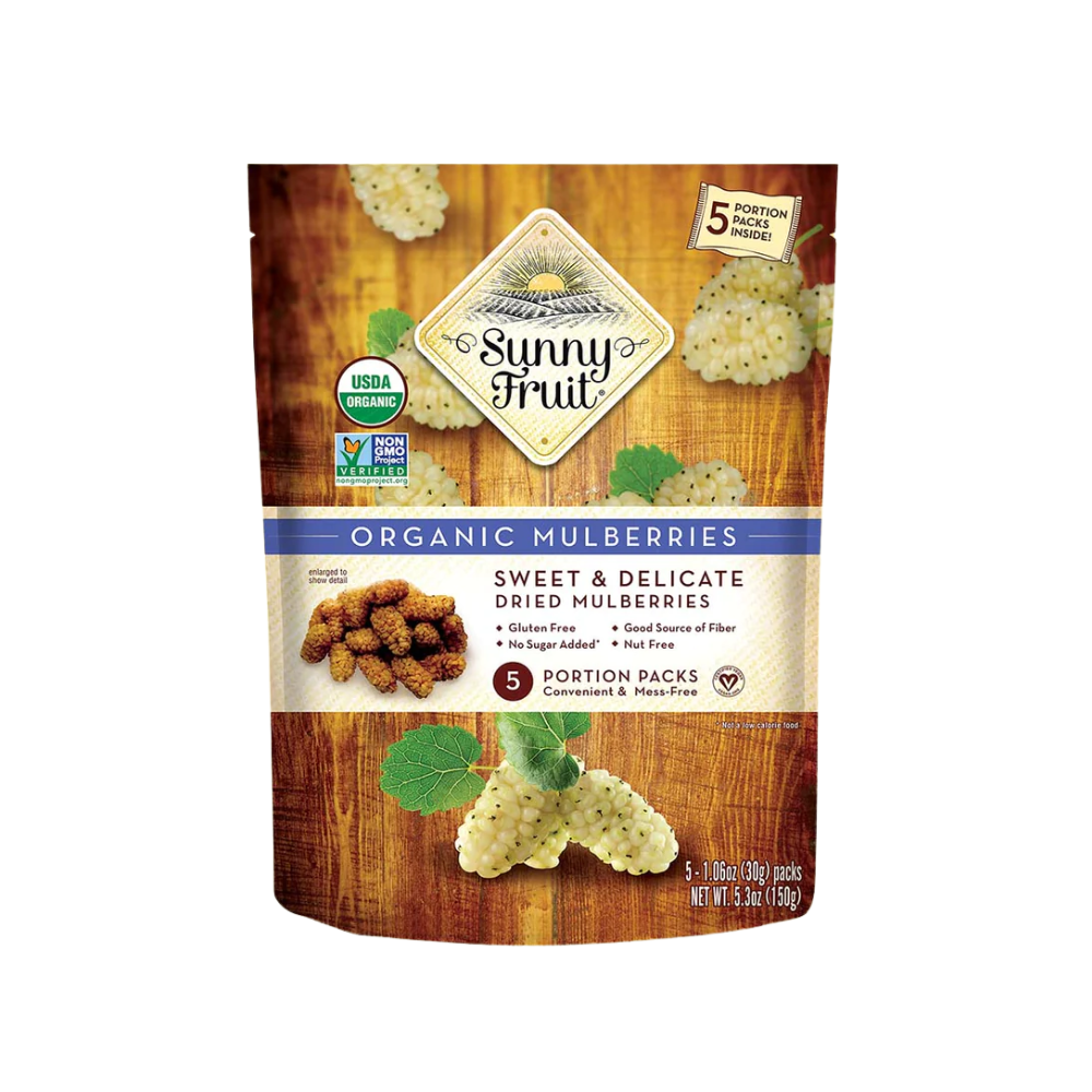 Sunny Fruit Organic Mulberries 250g