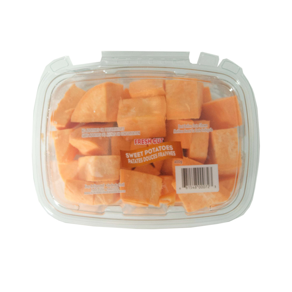 Sweet Potatoes Peeled & Cut 400g