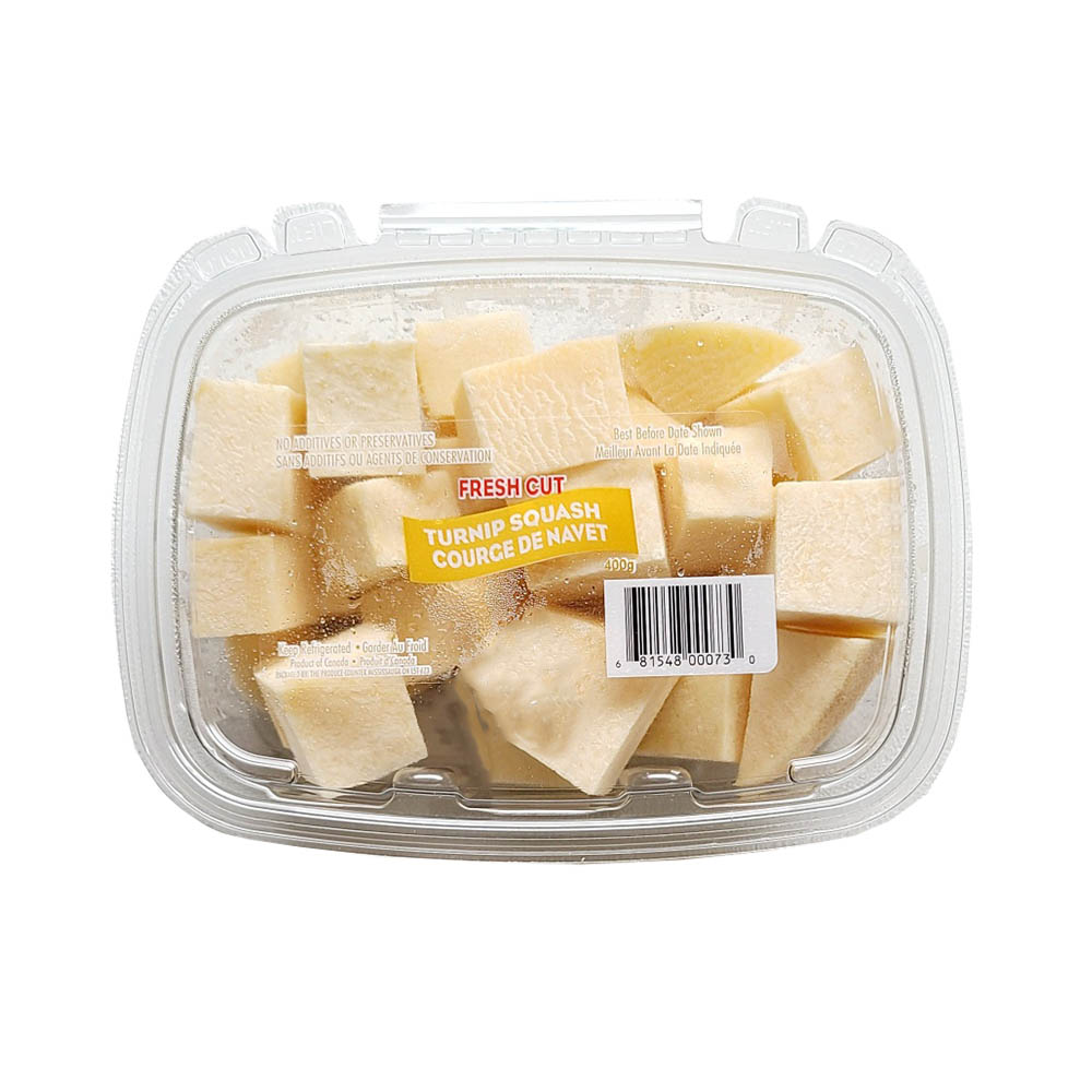 Turnip Peeled & Cut 400g