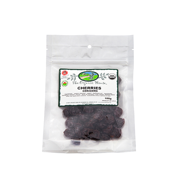 Vickaroos Dried Organic Cherries 100g