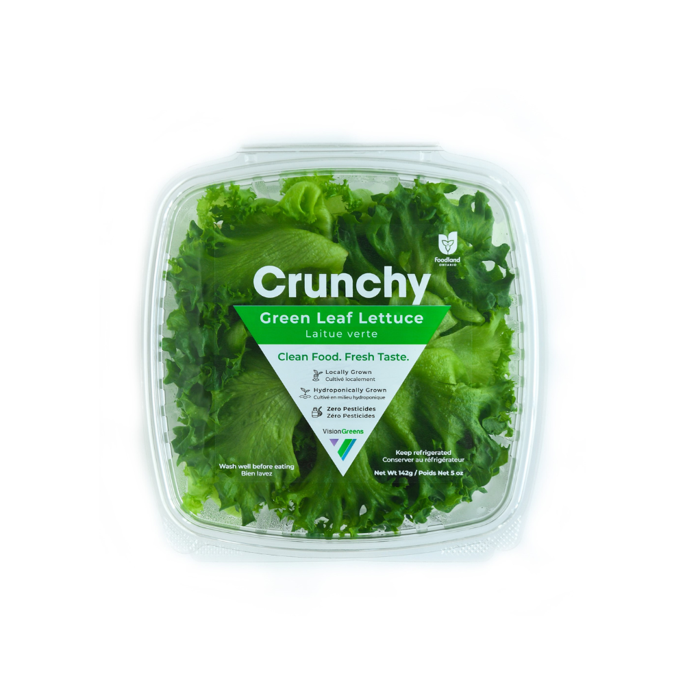 Vision Greens Green Leaf Lettuce 142g