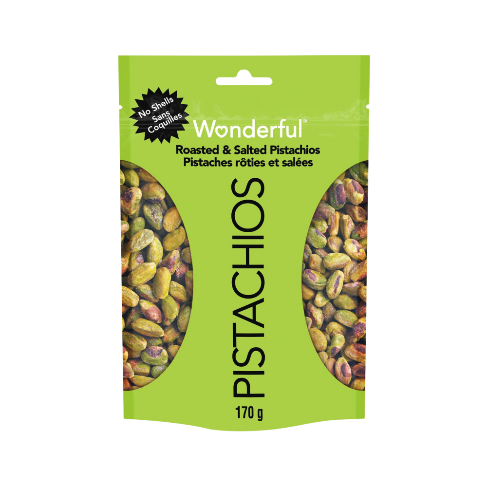 Wonderful Roasted & Salted Pistachios 170G 1ea
