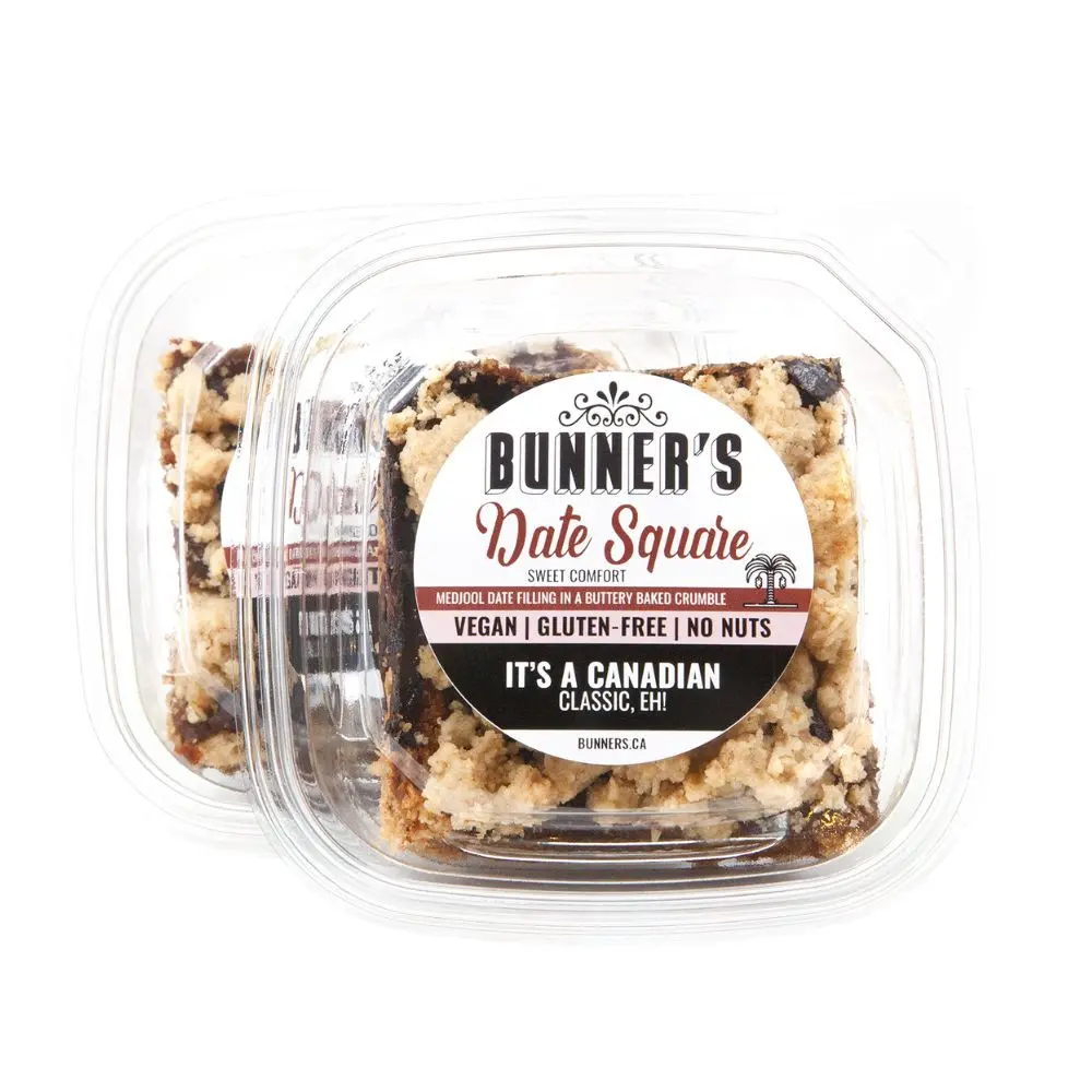 Bunner's Date Square 140G