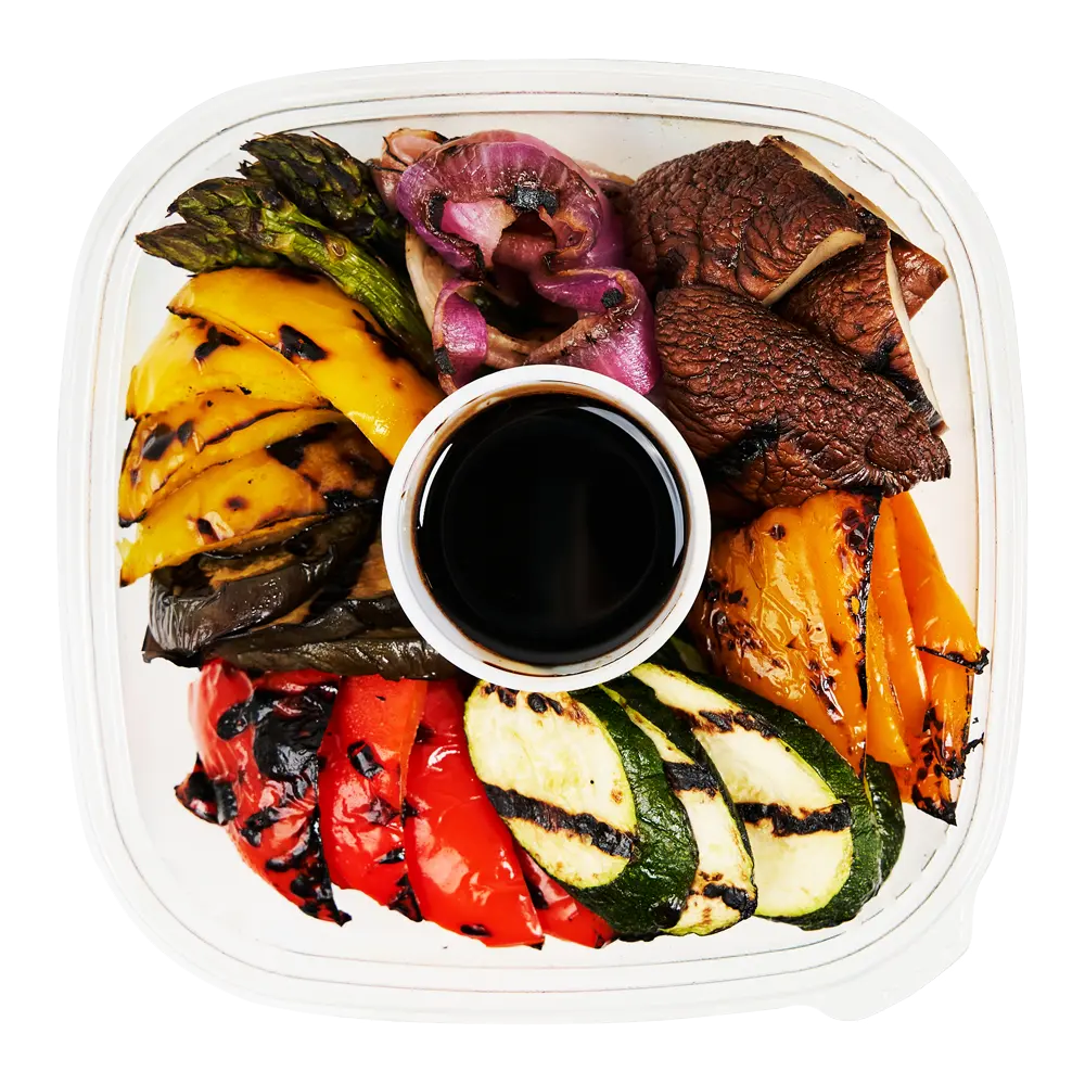 Grilled Italian Vegetables, Balsamic Glaze  1ea