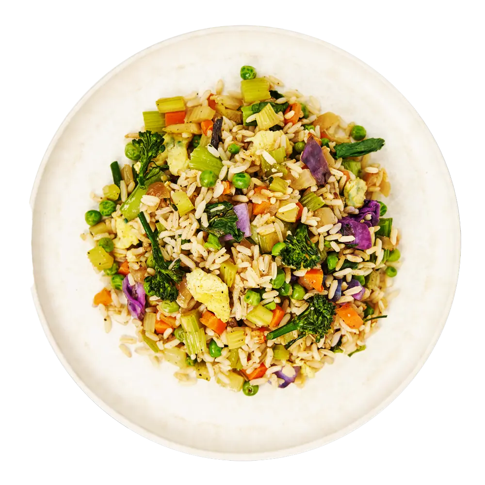 Vegetable Egg Fried Rice  1Lb