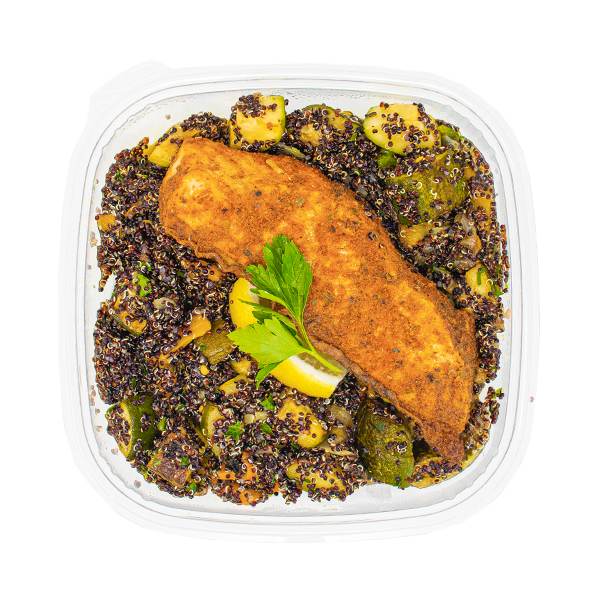Blackened Salmon Black Quinoa 335g