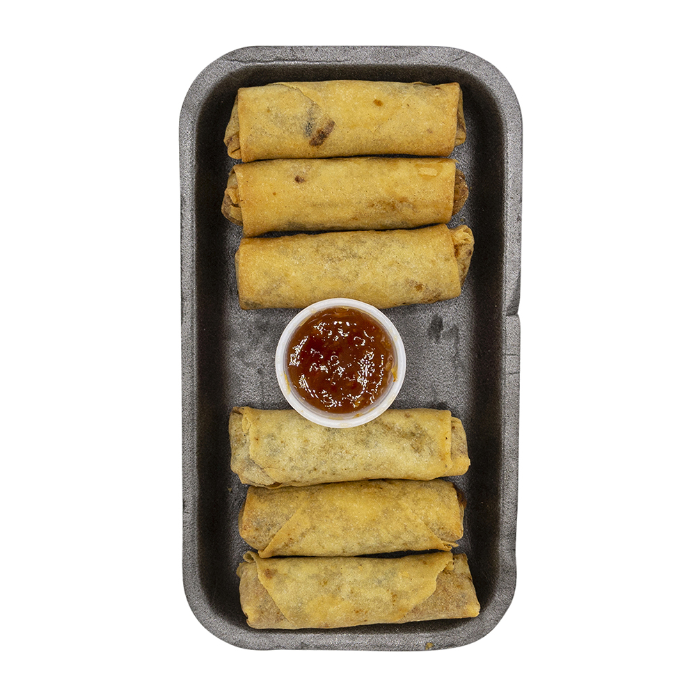 Chicken Spring Rolls With Dip 6pk