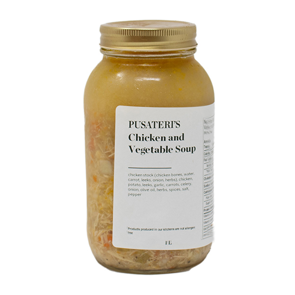 Chicken Vegetable Soup 1lt
