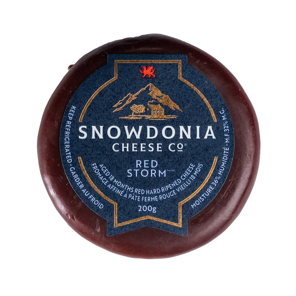Snowdonia Red Storm Cheddar Cheese 200G