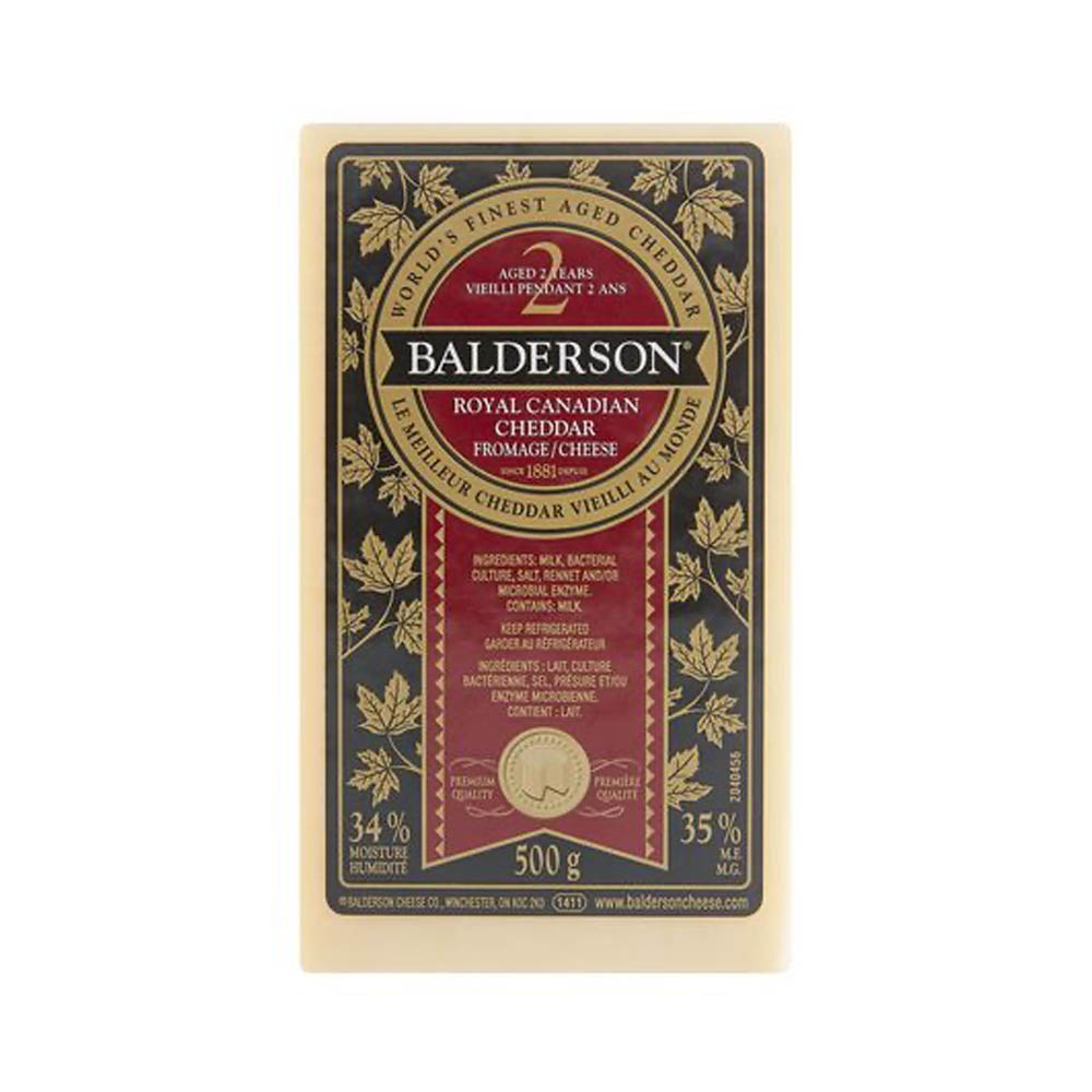 Balderson Cheddar Cheese Aged 2 Years 280G